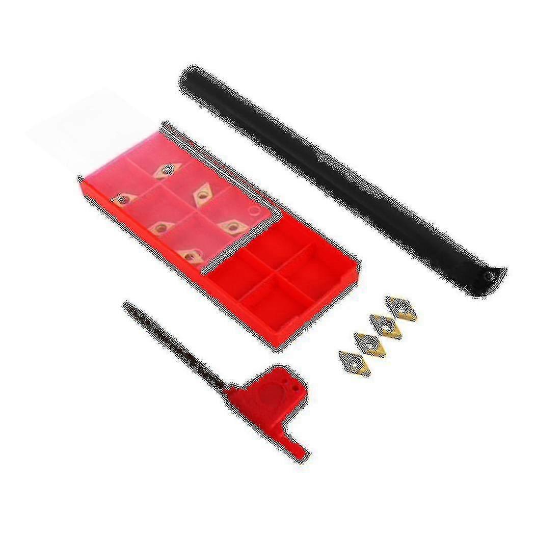 12pcs Dcmt0702 Carbide Inserts + S12m-sducr07 Boring Bar 150mm With Wrench For Cnc Lathe Inner Turn SZRH A-B