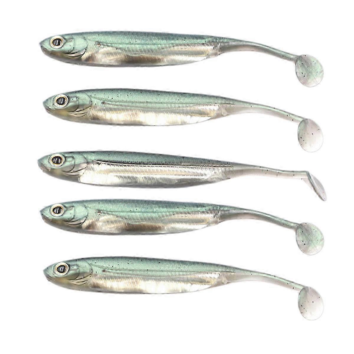 Soft Fish Bait Silicone Bait Simulated Soft Fish Suitable for Bass, Catfish, Pike and Mandarin Fish