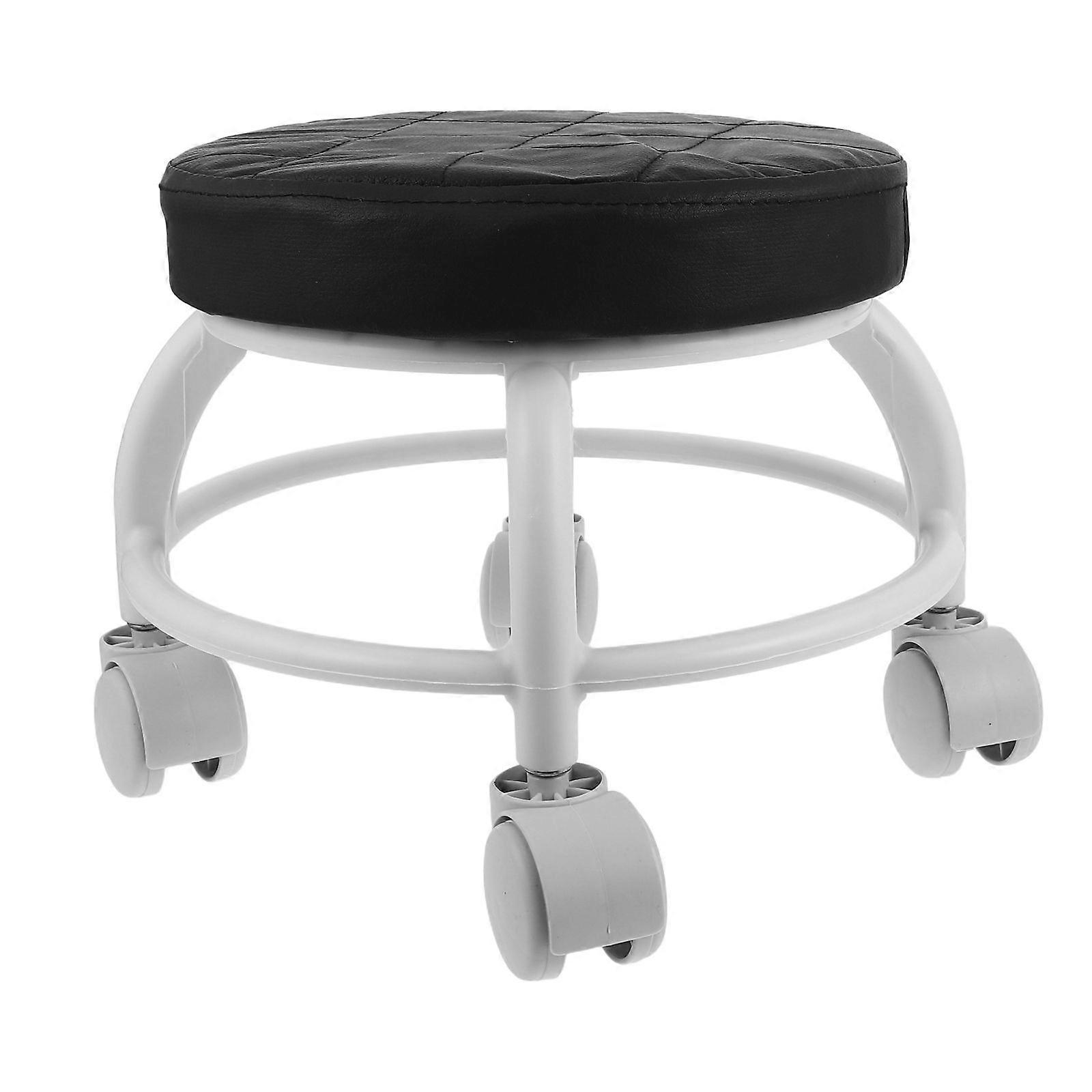Portable Rolling Stool Spa Stool With Wheels For Salon Use Stool Ergonomic Stool Comfortable Foot Rest Stool Pedicure Use Stool