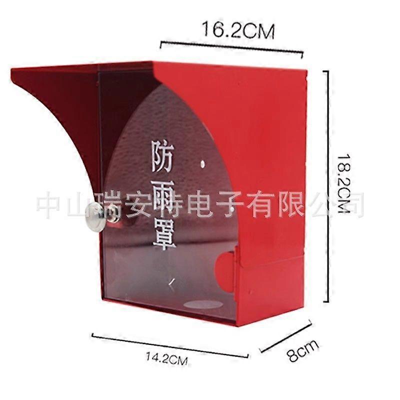 Fire Call Point Guard Emergency Alarm Button Protector For Manual Alarm Button Fire Emergency Panel Protector Fire Reset Switch Protector