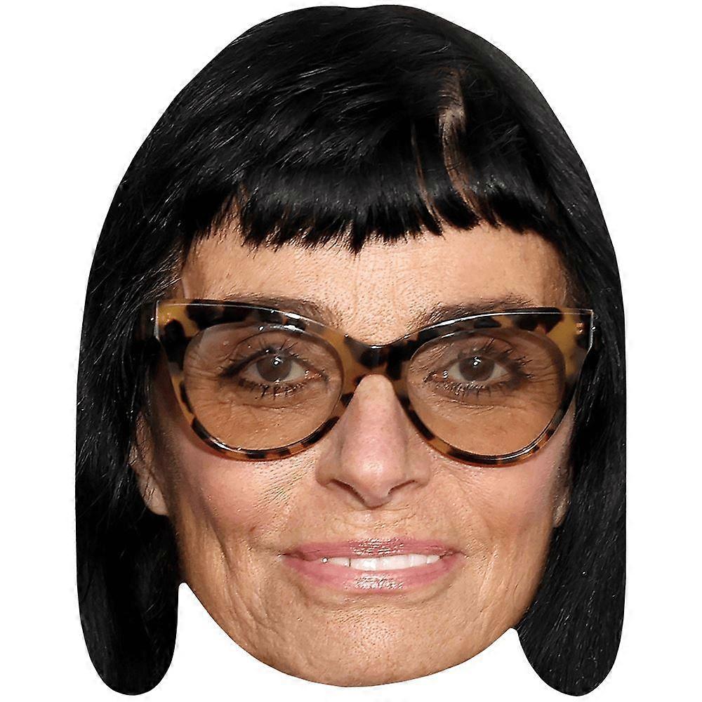 Norma Kamali (Glasses) Big Head. Larger than life mask.