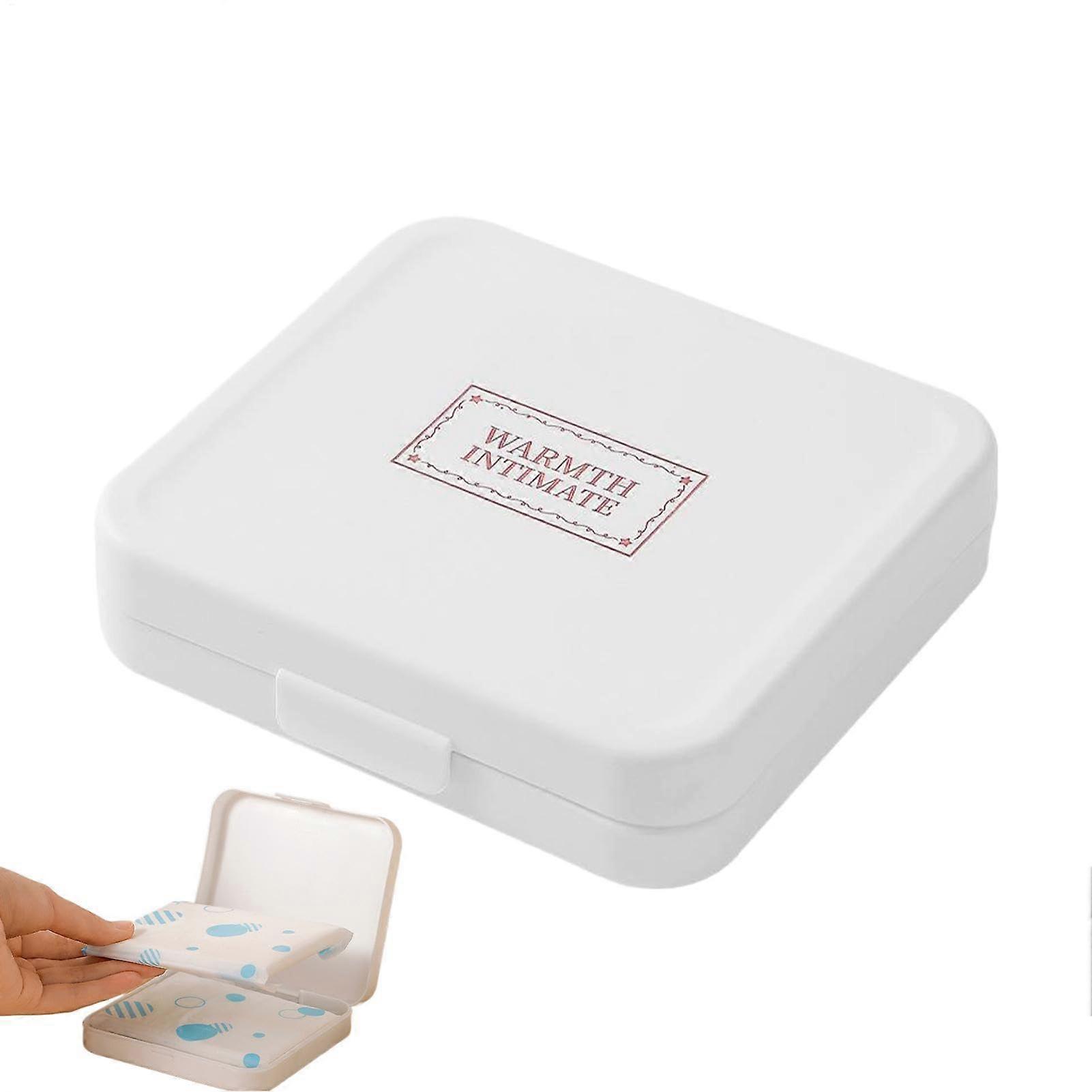 Tampon Organizer Női menstruációs rendszerező konténerek a fürdőszobába