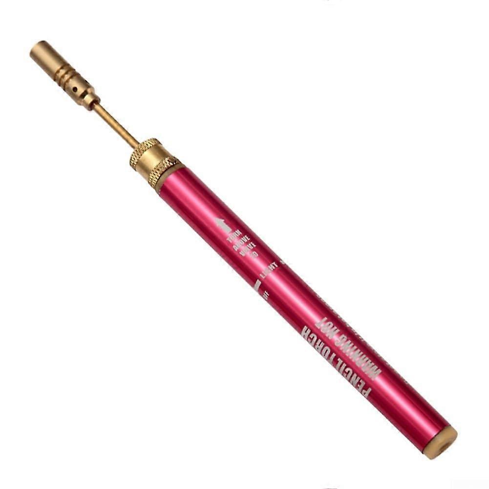 Pink Refillable Butane Gas Pencil Airbrush Soldering Iron Cordless 2 Pack with Adjustable Flame and Lightweight Design