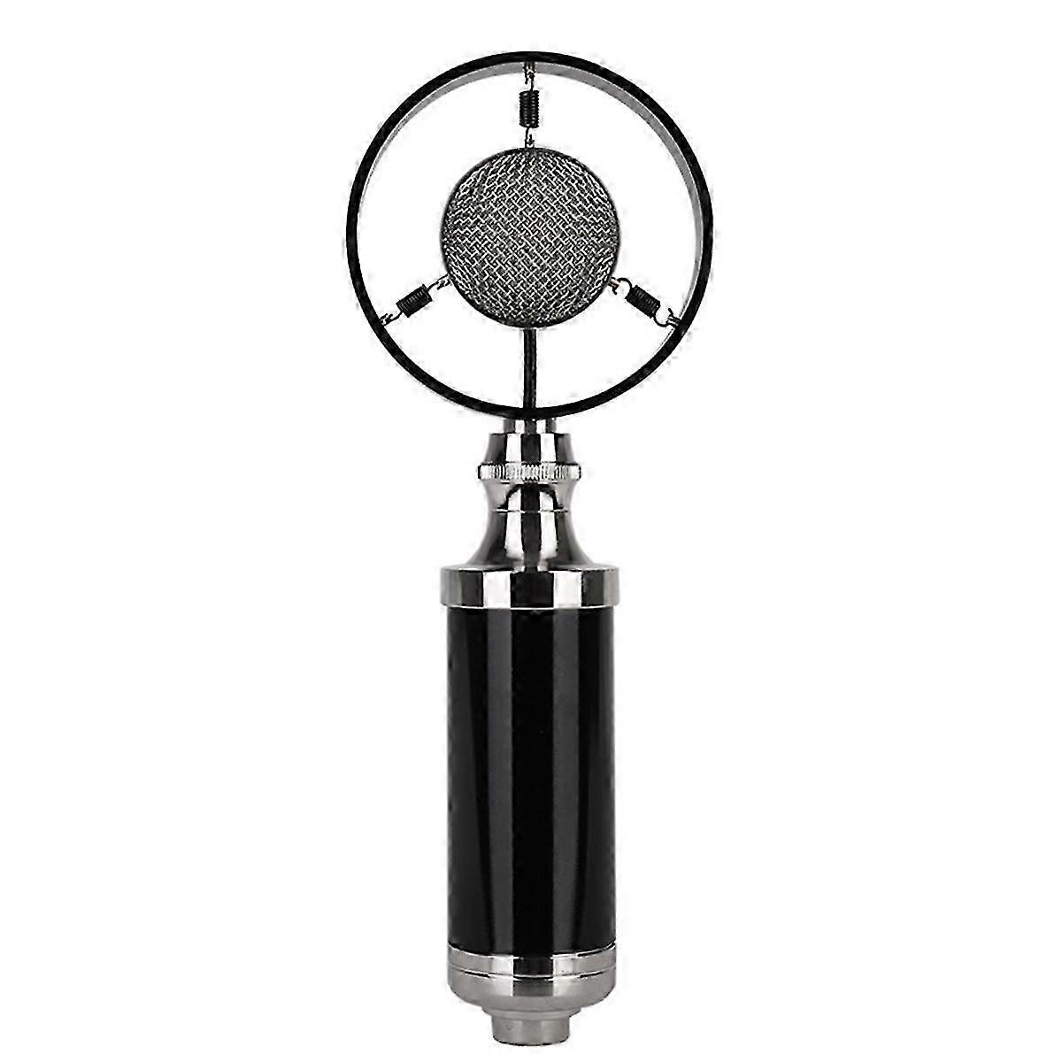 Professional Condenser Wired Vintage Recording Studio Microphone for Live Broadcast