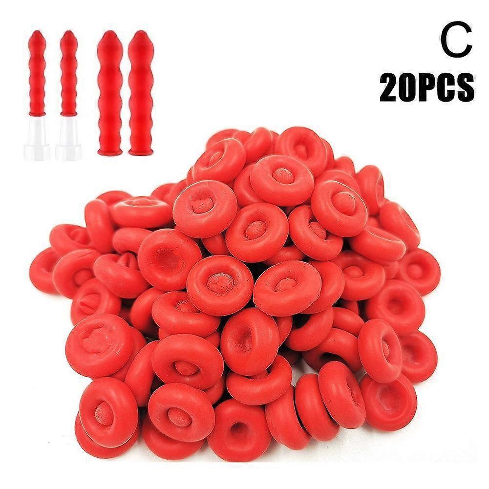 GLIMDA 100PCS Universal Fit Caulk Tube Latex Sealing Caps, Caulk Saver Cover Sealer for Sealing and Preserving Open Caulking Tube