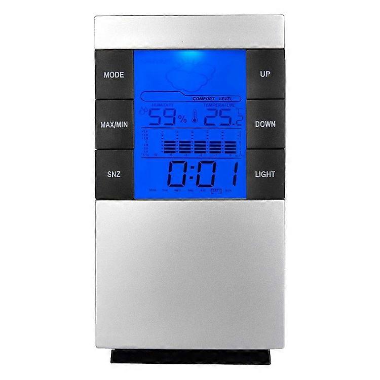 3210 Weather Forecast Creative Home Backlight Electronic Clock Thermometer Hygrometer Alarm Clock