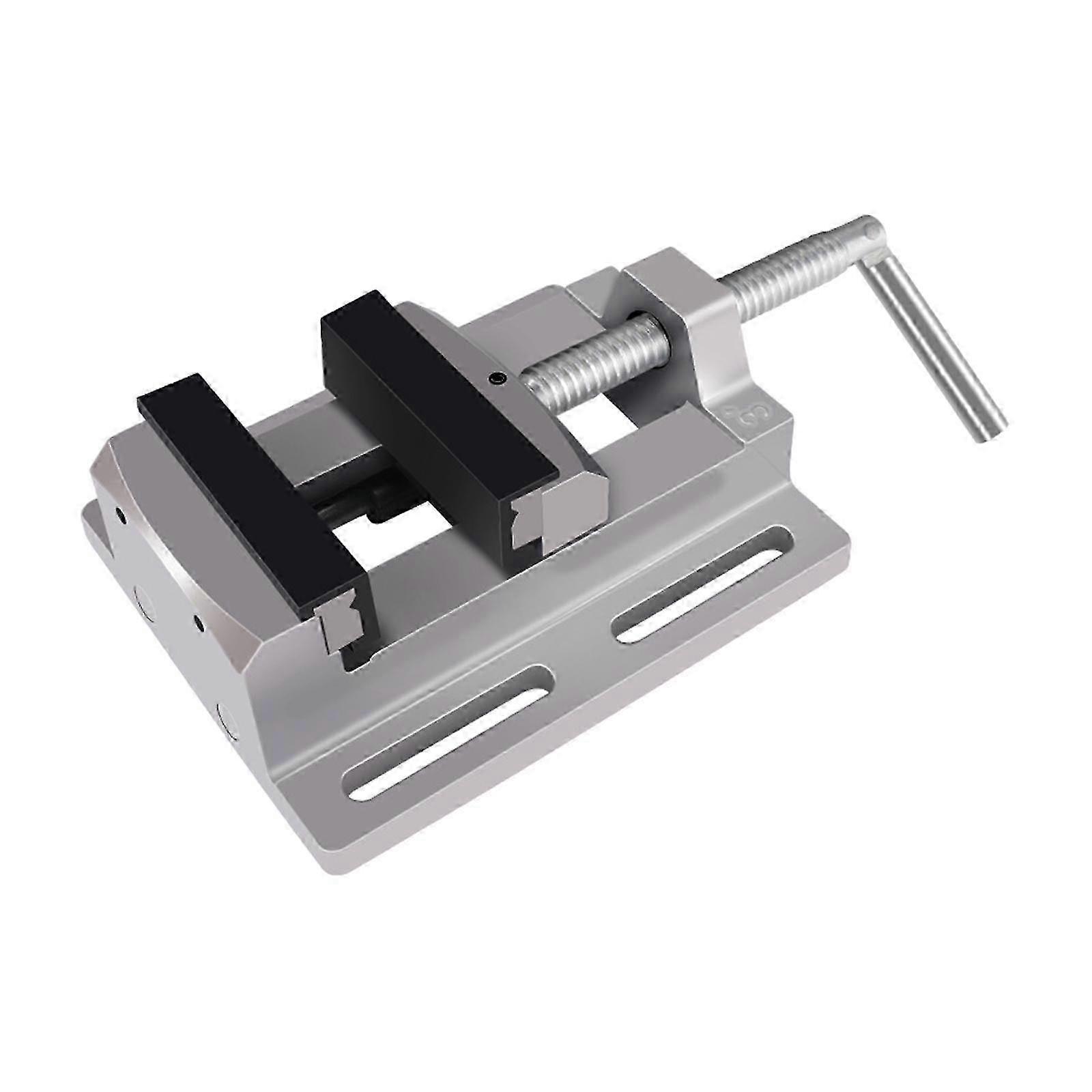 Portable Mini Steel Drill Press Vise for DIY Sculpture and Parallel Table Use