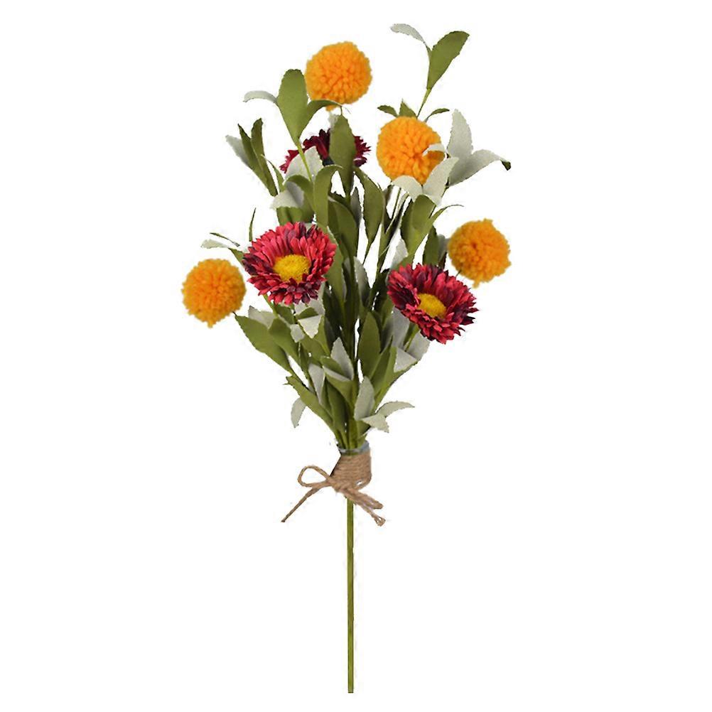 Table Decor Silk Flowers, Beautiful仿真Bouquet for Guesthouse Enhancements