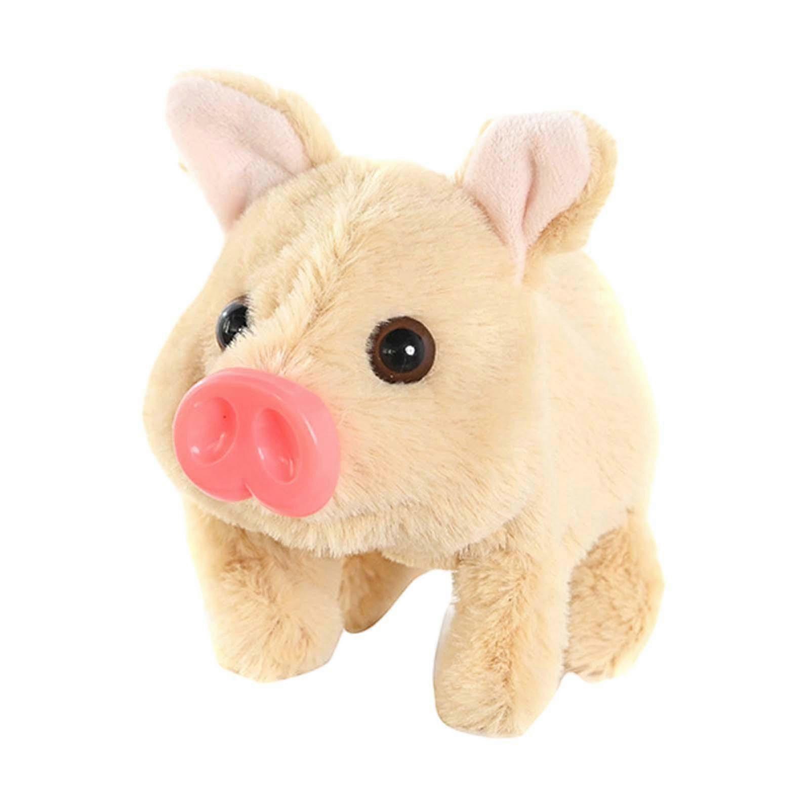 Electronic Plush Pig Interactive Piglet Pet Lifelike Soft Interactive Animated