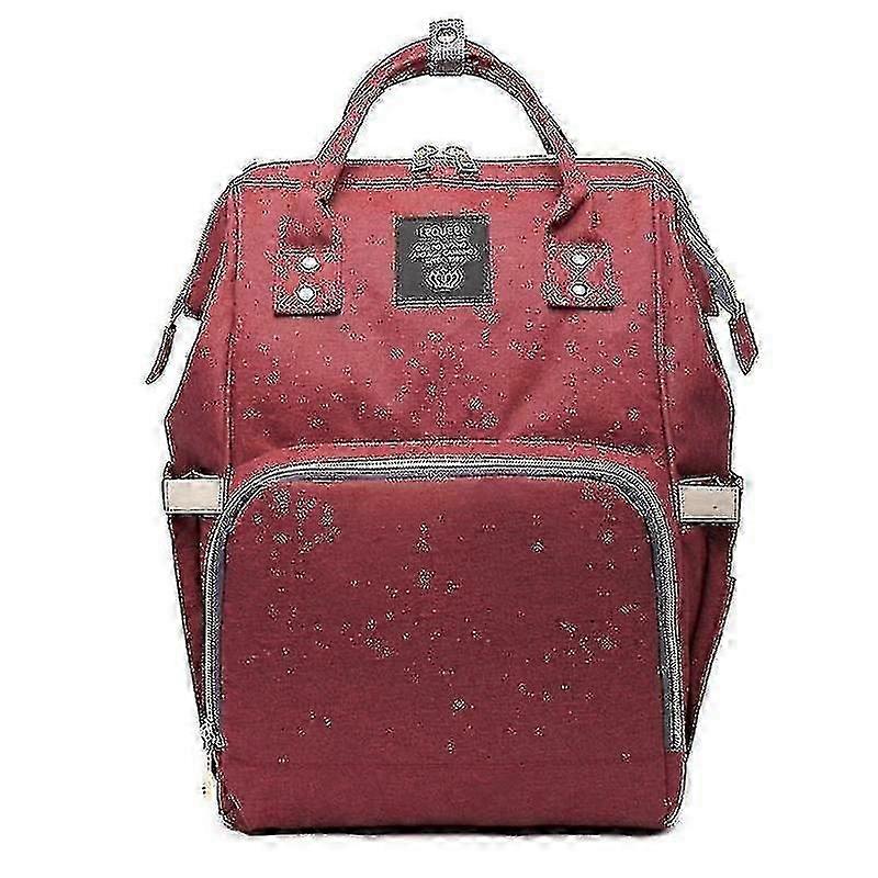 Diaper Kits Mummy Maternity Nappy Bag Wine Red