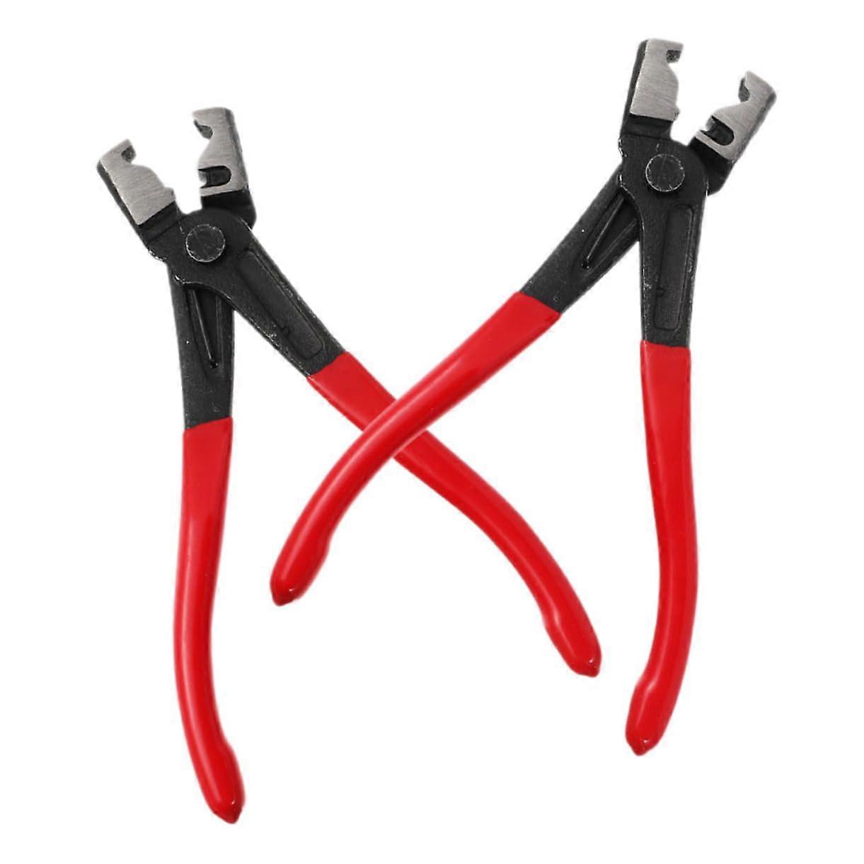 2pcs Water Hose Clamp Pliers Automotive Clamp Tool for Secure Grip and Easy Removal Versatile for Home and