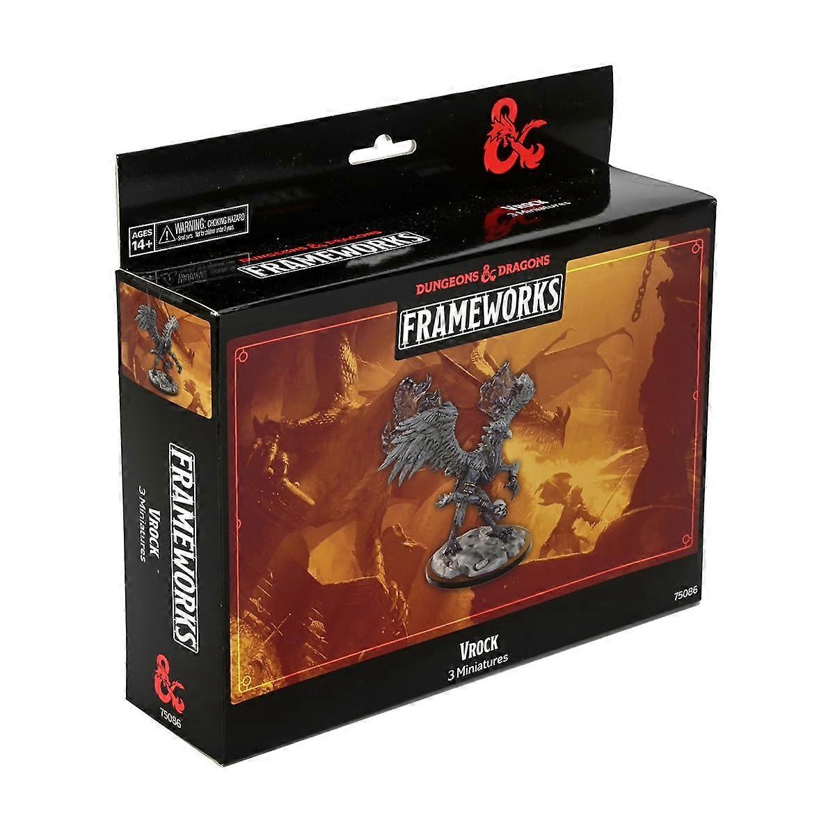 Wizkids D&d Frameworks: Vrock - Unpainted And Unassembled