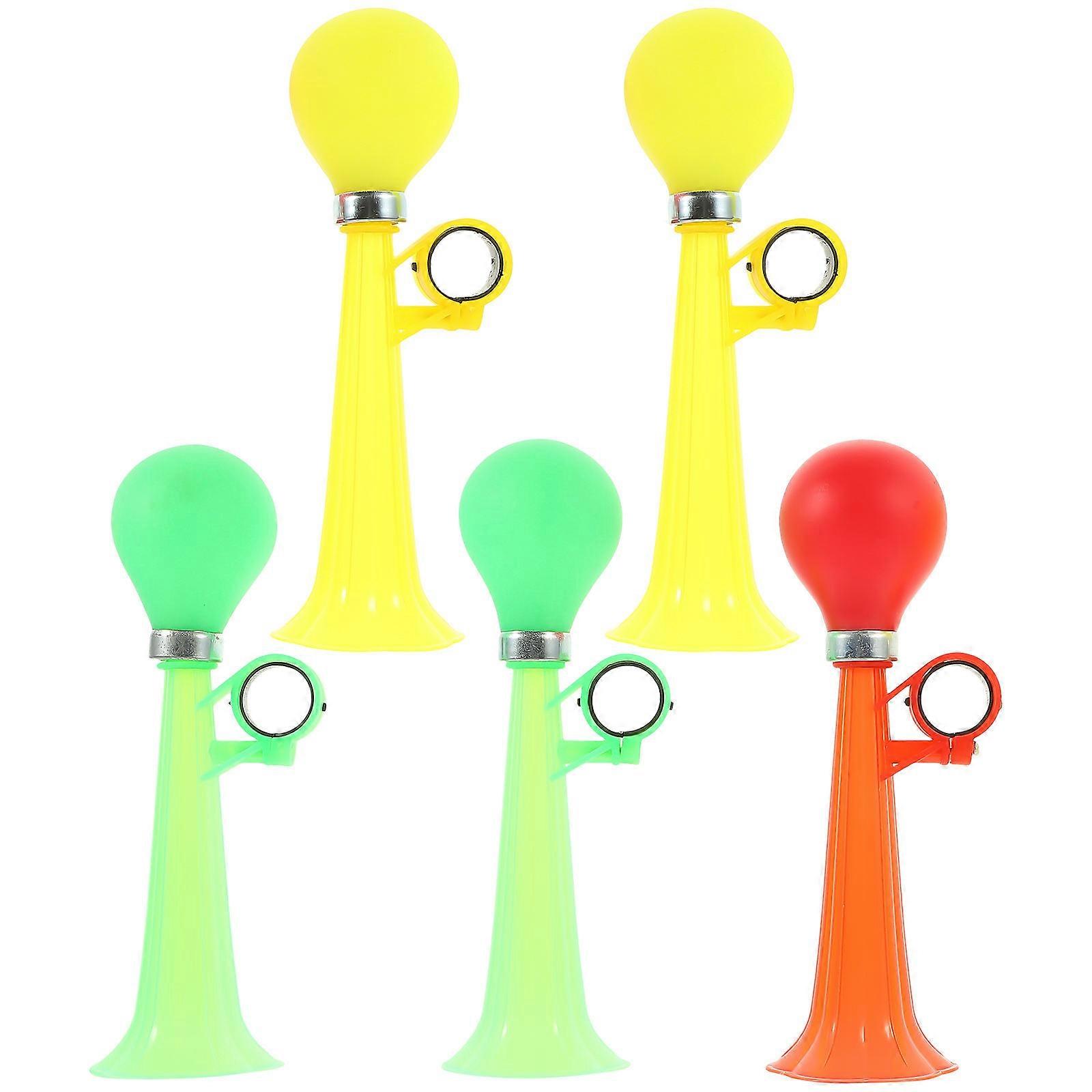 Yüksek Sesli Bisiklet Kornası Aşınmaya Dayanıklı Bisiklet Kornaları Taşınabilir Bisikletler Kornası Basit Tasarım 5 Adet