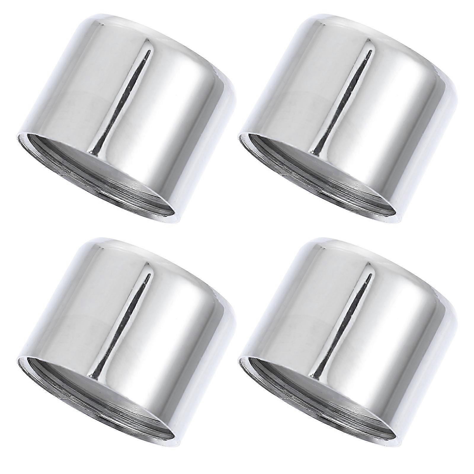 Sink Aerator Filter Water Saving Faucet Aerator Filters Silver 2X2X1.65CM Noise Reduction 4Pcs