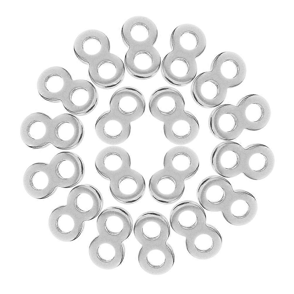 Countertop Joint Connectors Table Top Fastener Stable Connection Household Projects Silver 1.10X0.60X0.12cm 120Pcs