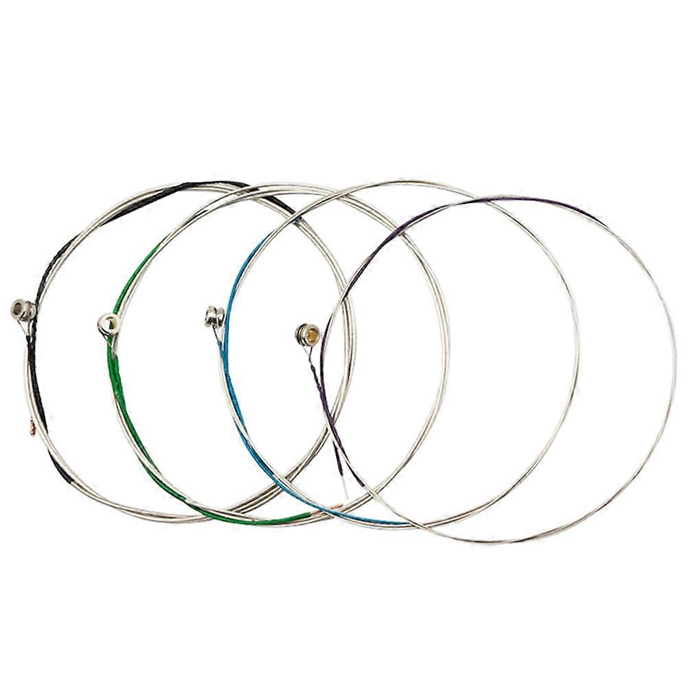 Metal Viola Strings Stainless Steel Professional Sound Durable Clear Sound Portable Practical Replacement 4Pcs