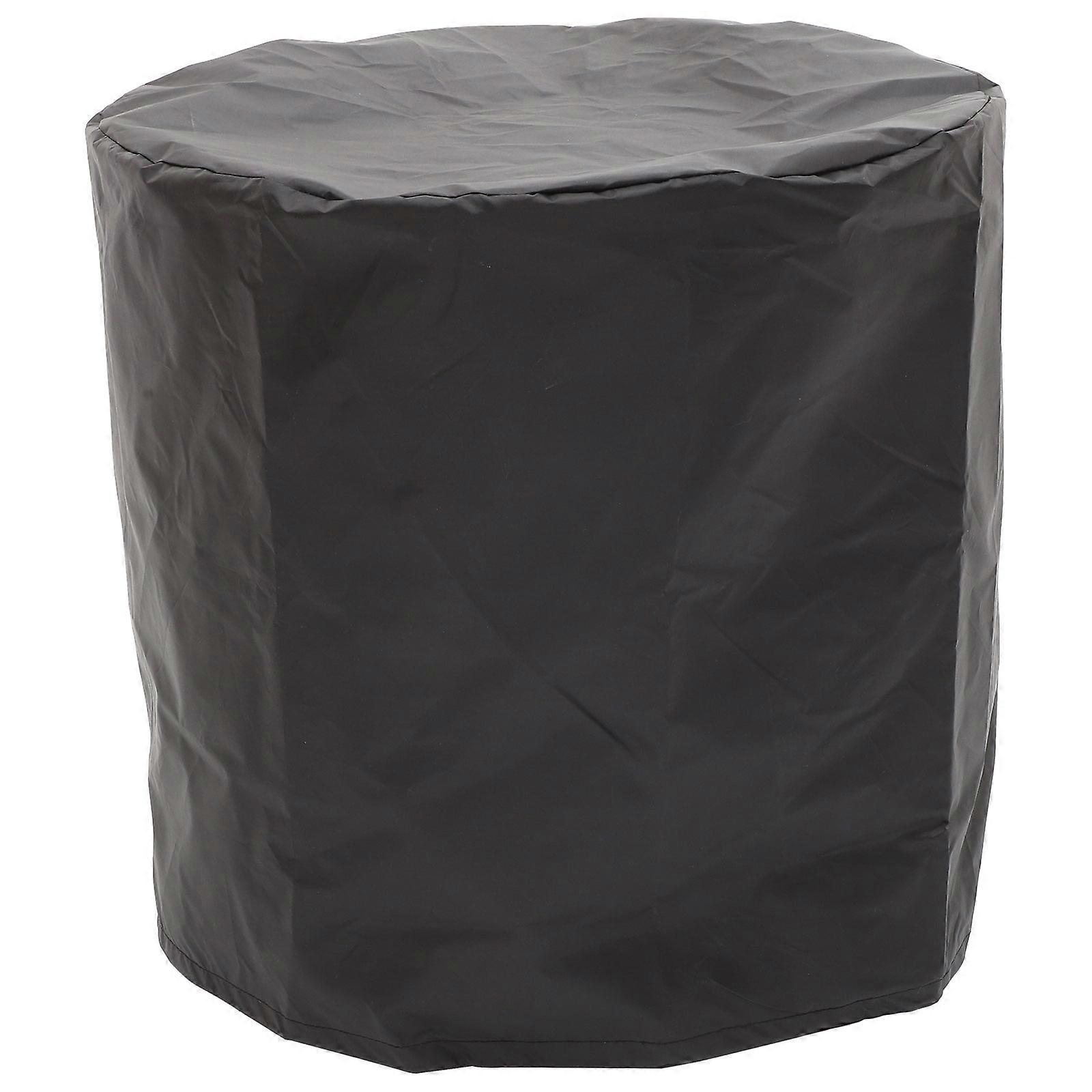 Durable Waterproof Black Outdoor Tea Table Cover for Small Tea Tables