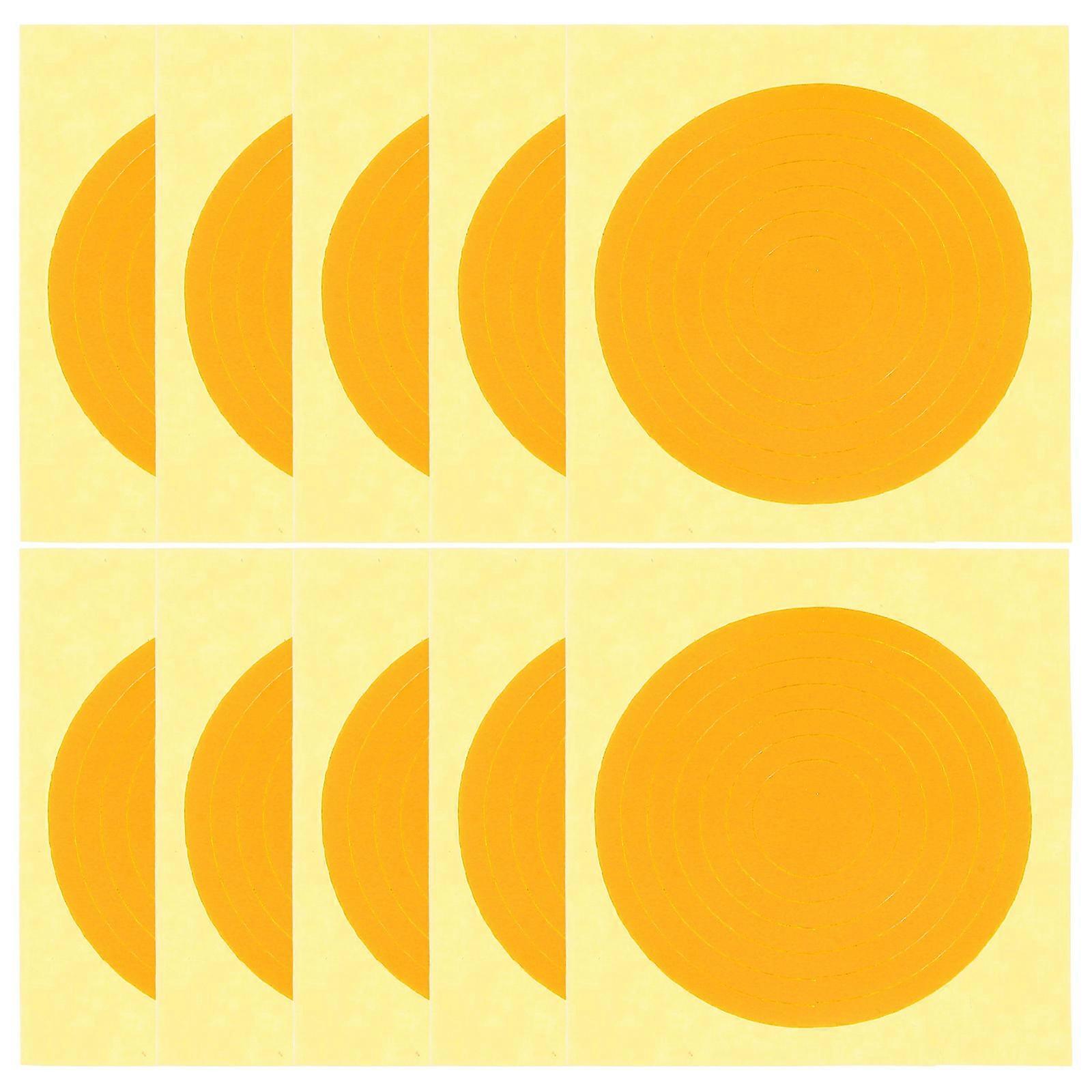 Pressure Gauge Indicator Decals Self-Adhesive Sticker Easy Installation 10 Sheets