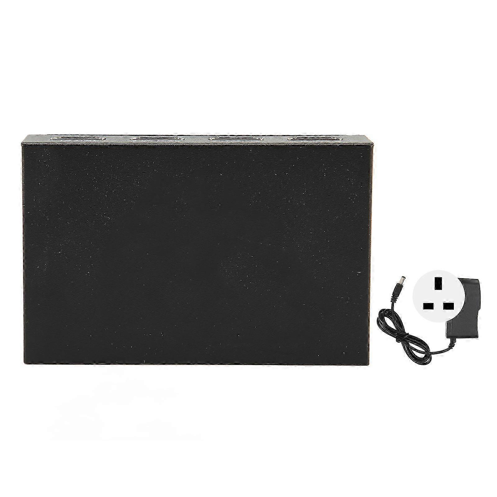 HD Multimedia Interface Splitter 1 in 4 Out 4K 2K Duplicate Mirror Screen Switcher with AC Adapter 100?240V Plug