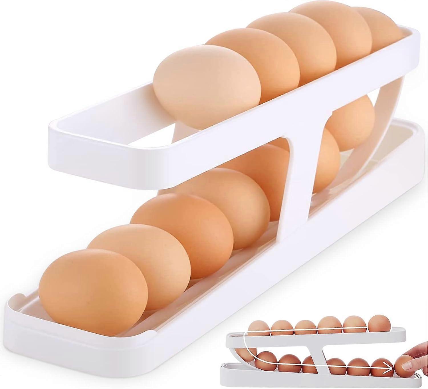 1 piece refrigerator egg dispenser set, refrigerator storage rack