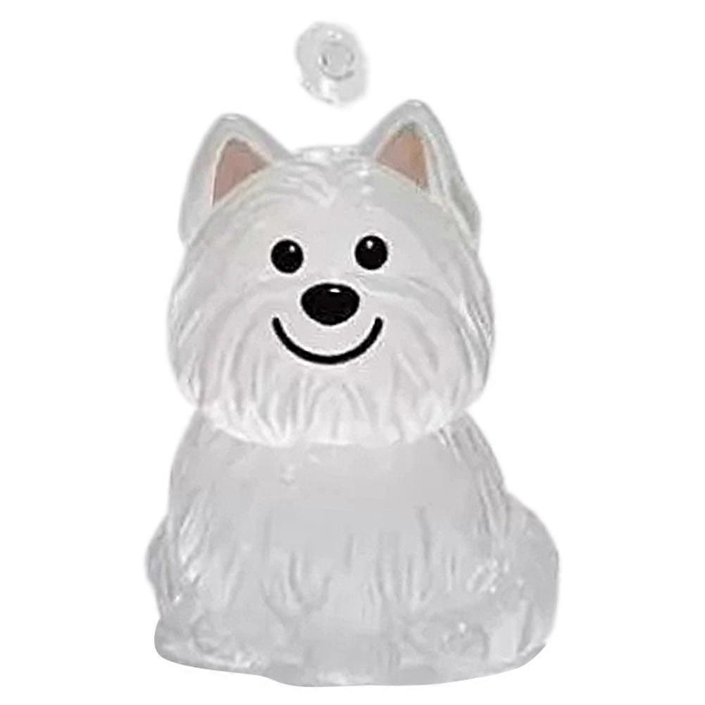 High Appearance Dog Transparent Shell Fur Ball Pendant Keychain