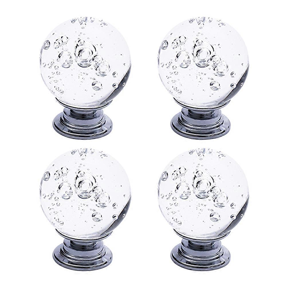 Crystal Door Pulls Elegant Handles Home Decoration Decorators 4Pcs Advanced Technology