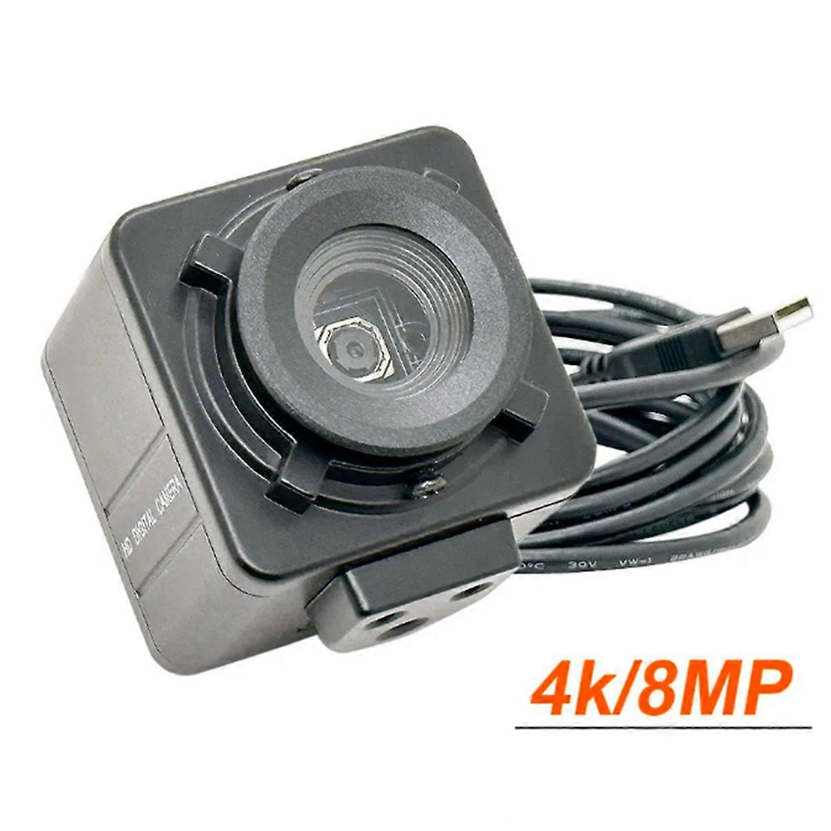 2X Industrial 4K USB Webcam PC Laptops Video 8MP Autofocus USB Camera IMX179 Sensor OTG UVC Plug & P