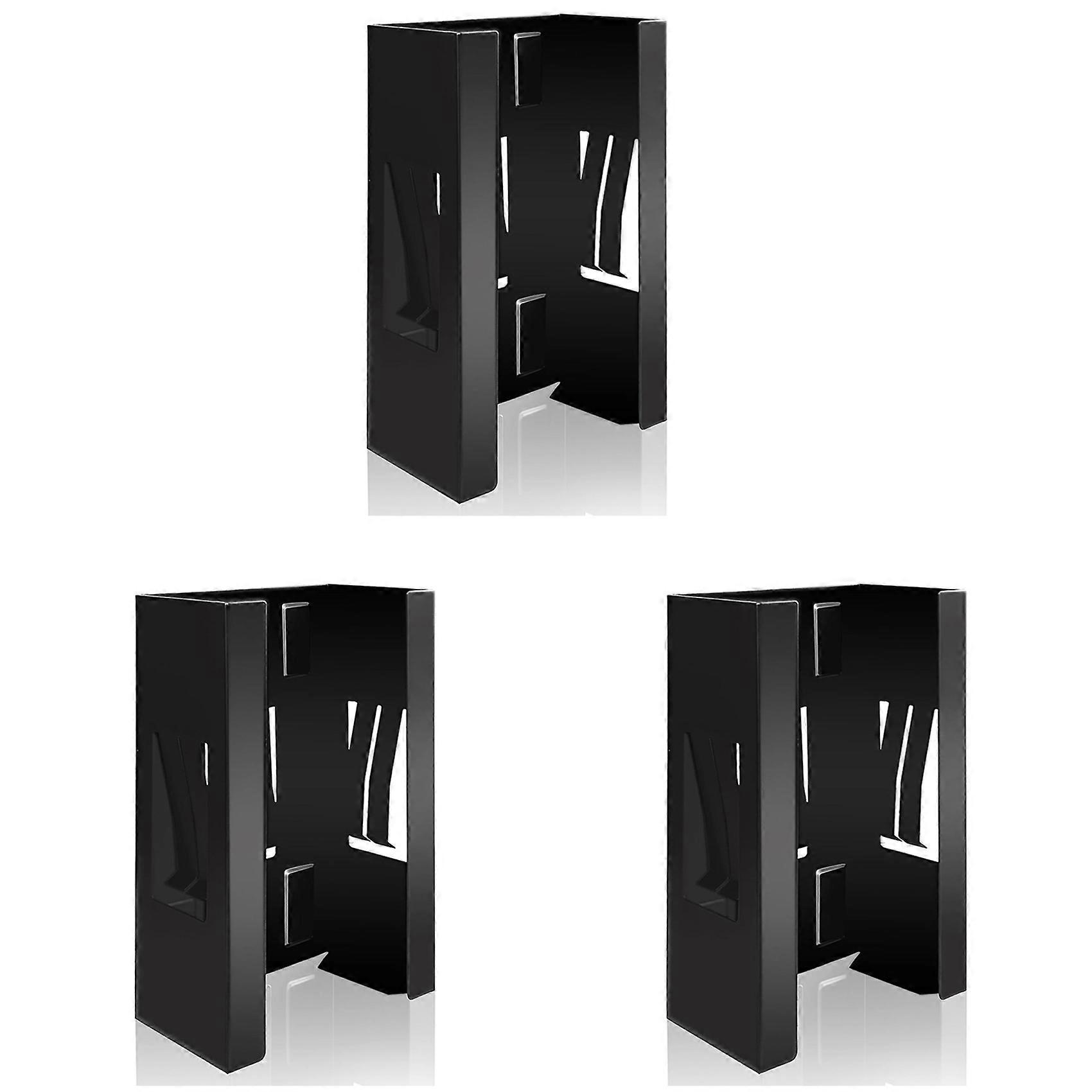 3X Magnetic Glove Box Holder, Tissue Dispenser, Holds Boxes of Gloves, Towels, Wipes and Tissues, fo