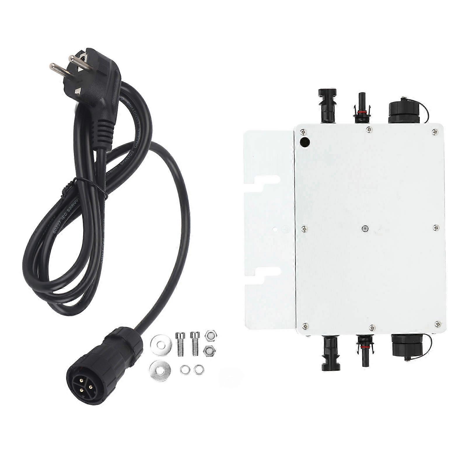 WVC-600W220V Silver Waterproof Grid-Connected Inverter Photovoltaic Power Generation System