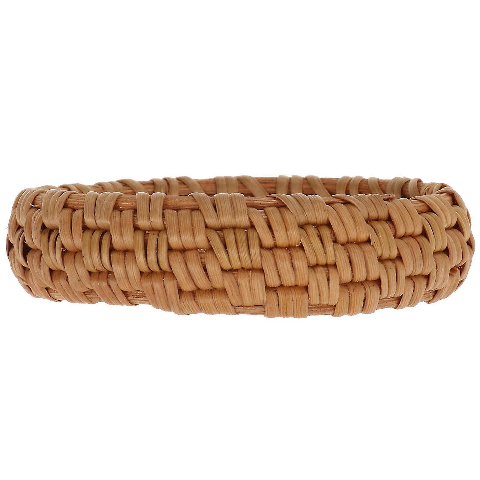 1pc Women's Bracelet Natural Rattan Woven Jewelry for Beach Seaside