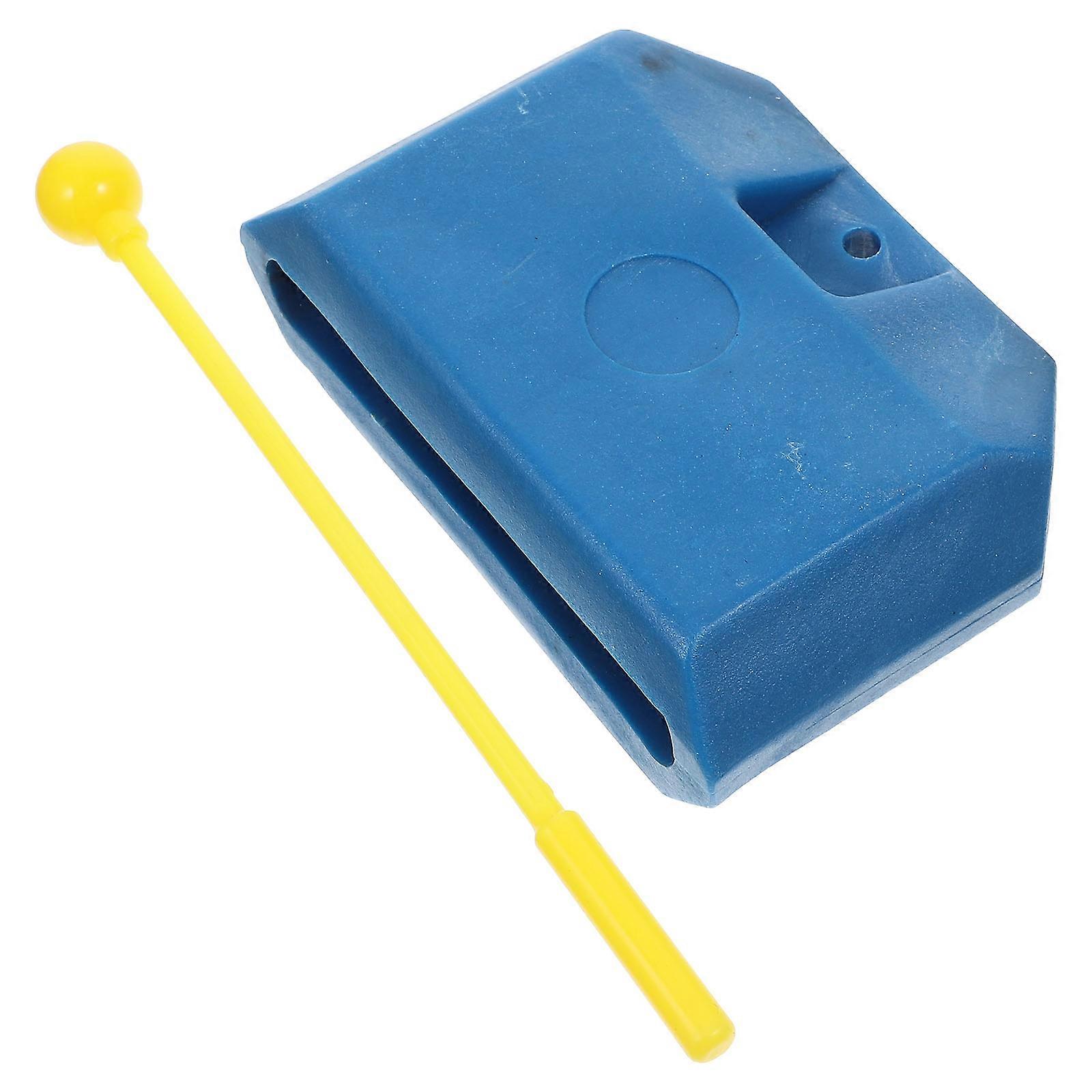 Percussion Instrument Cowbell For Children Hearing Development 12.5X8.7X4.8CM 1Set