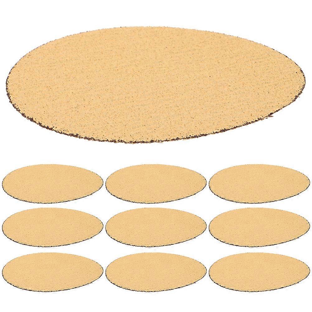 Sanding Disc Adhesive Sanding Pads Round Abrasive Sandpaper Pads 6 Inch 100 Grit For Angle Grinder Attachment 10Pcs