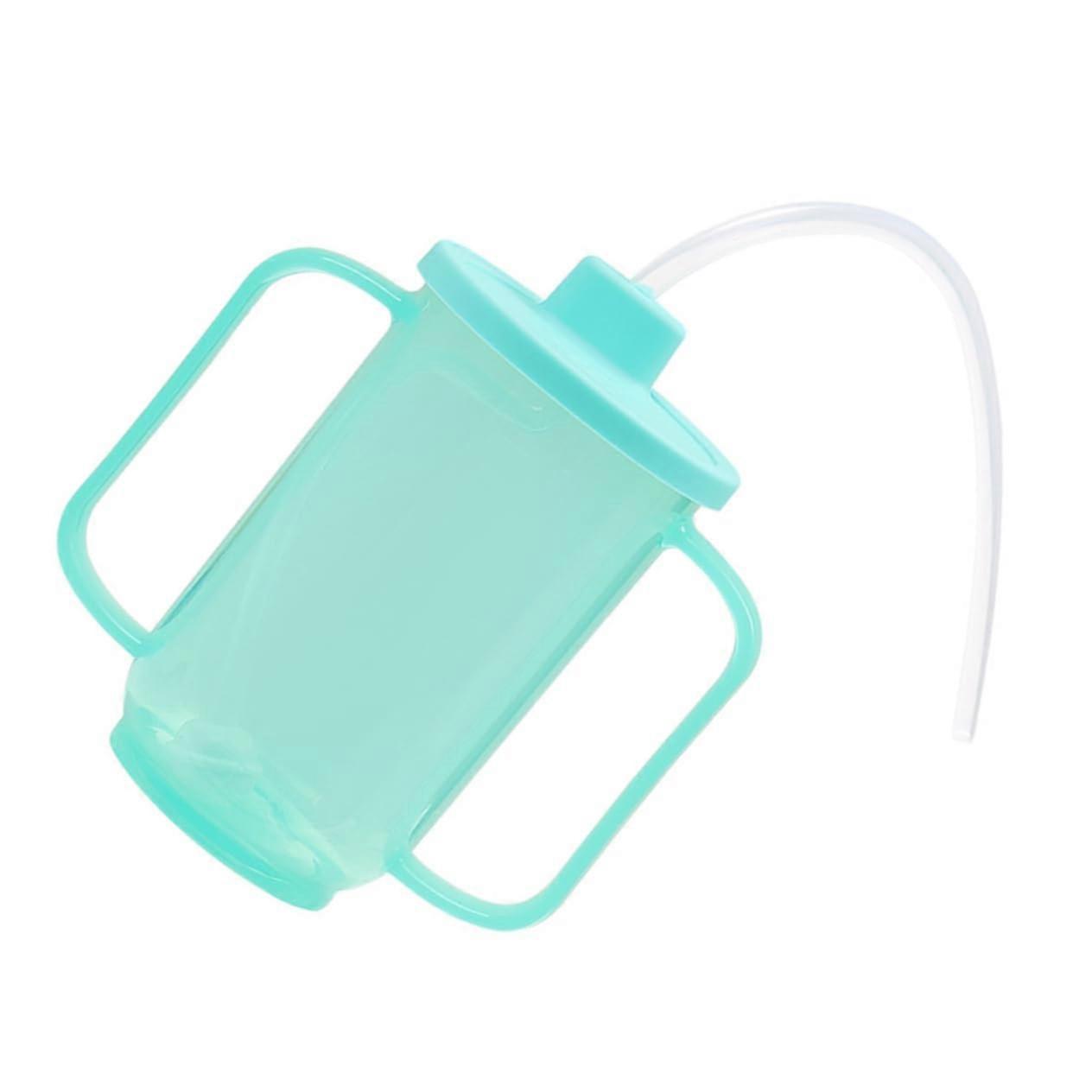 Waterproof Straw Cup For Bedridden Patients Reusable Lightweight For Elderly Spill Resistant Design