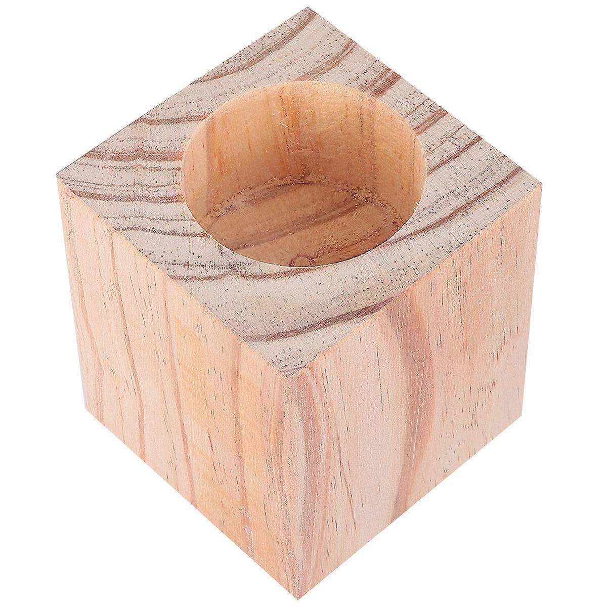 Leg Extenders Pine Wood Table Leg Riser Lifters Increase 5cm For Furniture 1Pcs