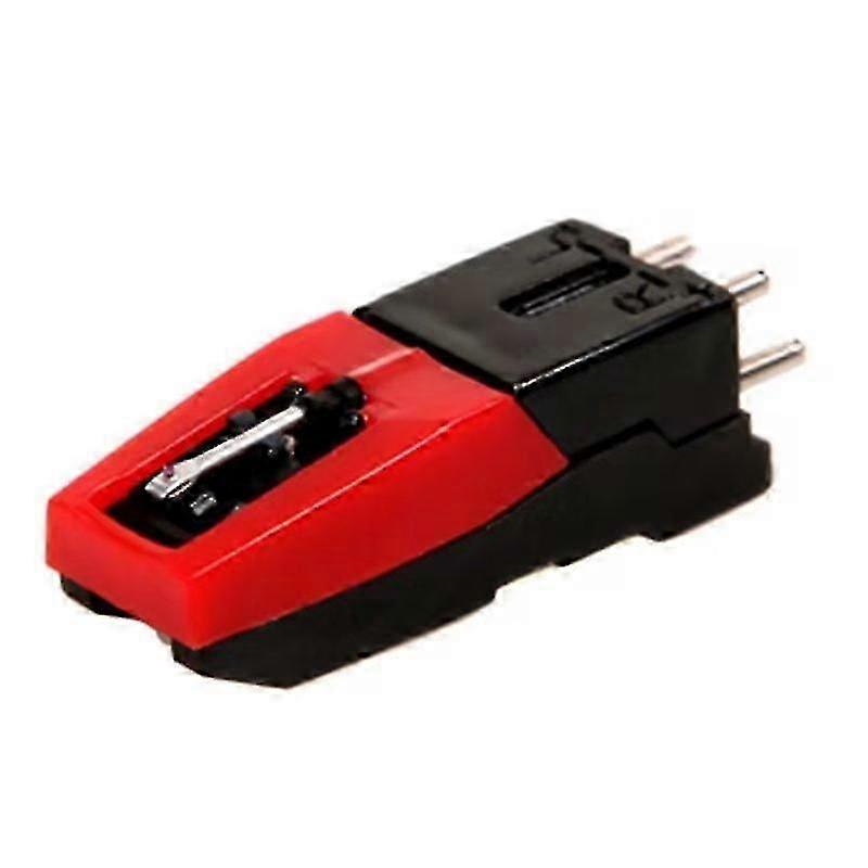Vinyl Record Player Turntable Cartridge, Turntable Record Player Cartridge, For Lp Phonograph Record Player (1pc, Red And Black)