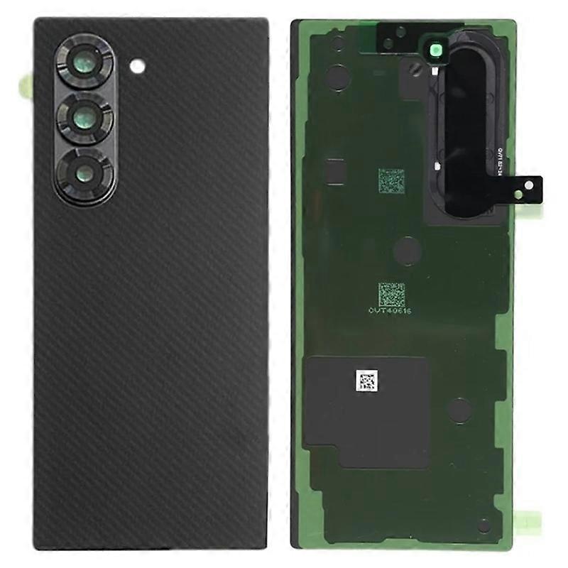 Pentru Samsung Galaxy Z Fold6 5G F956 Carcasă baterie cu autocolant adeziv Capac obiectiv cameră (fără