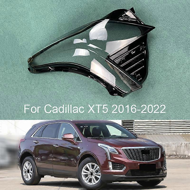 Auto Car For Cadillac XT5 2016-2022 Front Headlight Cover Glass Headlamp Transparent Lampshade Lamp Shell Lens