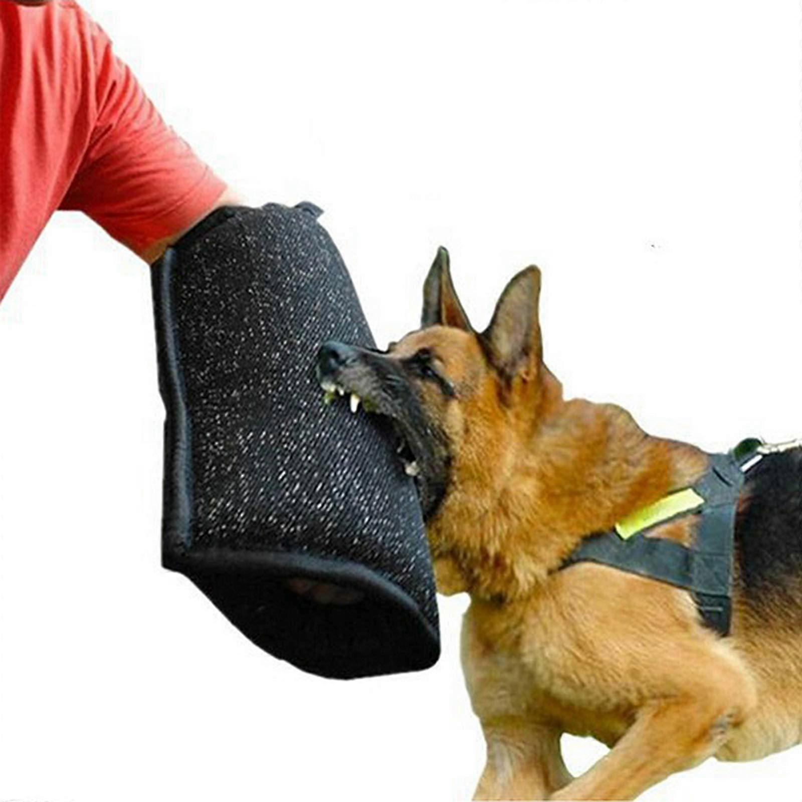 Dog Training Bite Sleeve Protective Case for Young Dogs 45cm x 25cm Hessian Material Arm Training Accessory Color 2