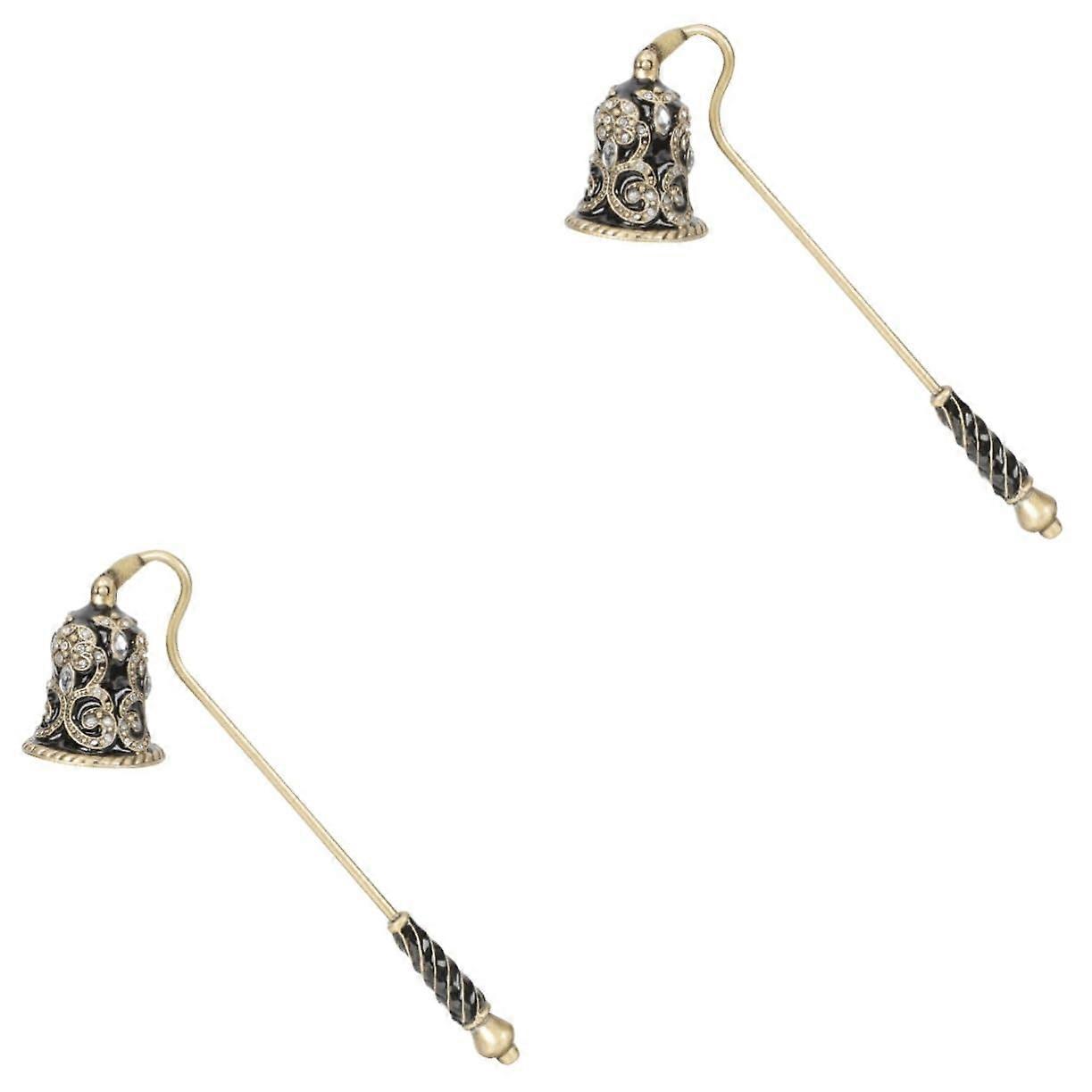 Candle Snuffer Set of 2 Ceramic Candle Extinguishers for Home Use and Prolonging Candle Life