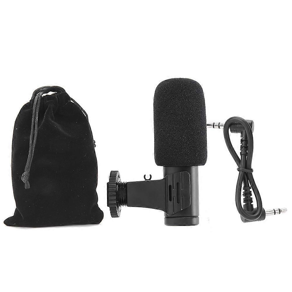 MAMEN MIC-06 Universal External Microphone Mobile Phone Camera for Live Broadcast Interview Vlog