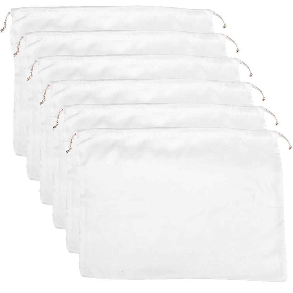 Satin Drawstring Bag Jewelry Bags Drawstring Storage Pouch 6Pcs