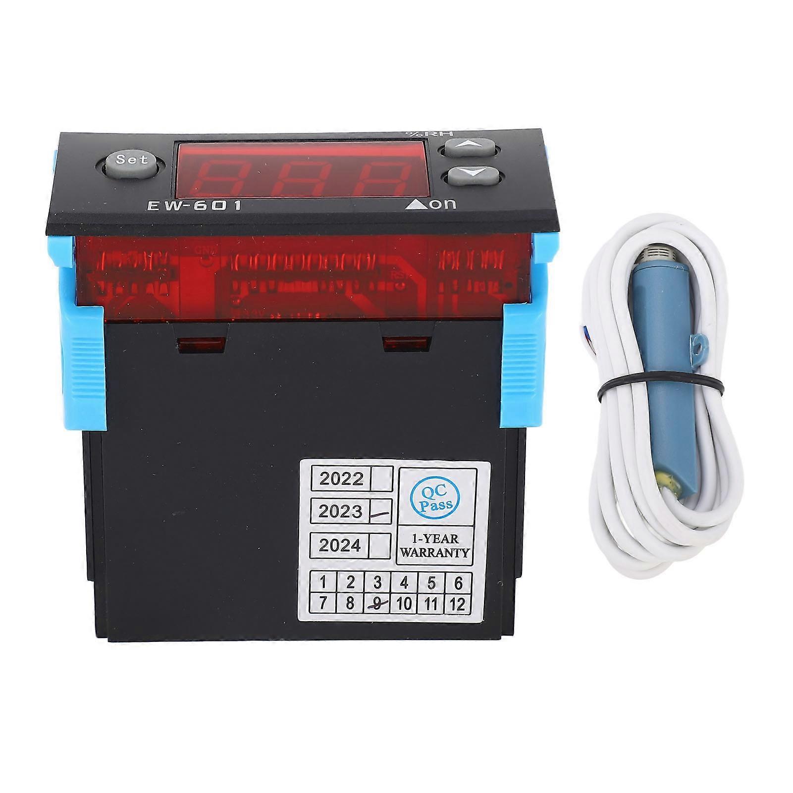 Humidity Controller Single Digital Display Intelligent Control Switch with Alarm AC220V