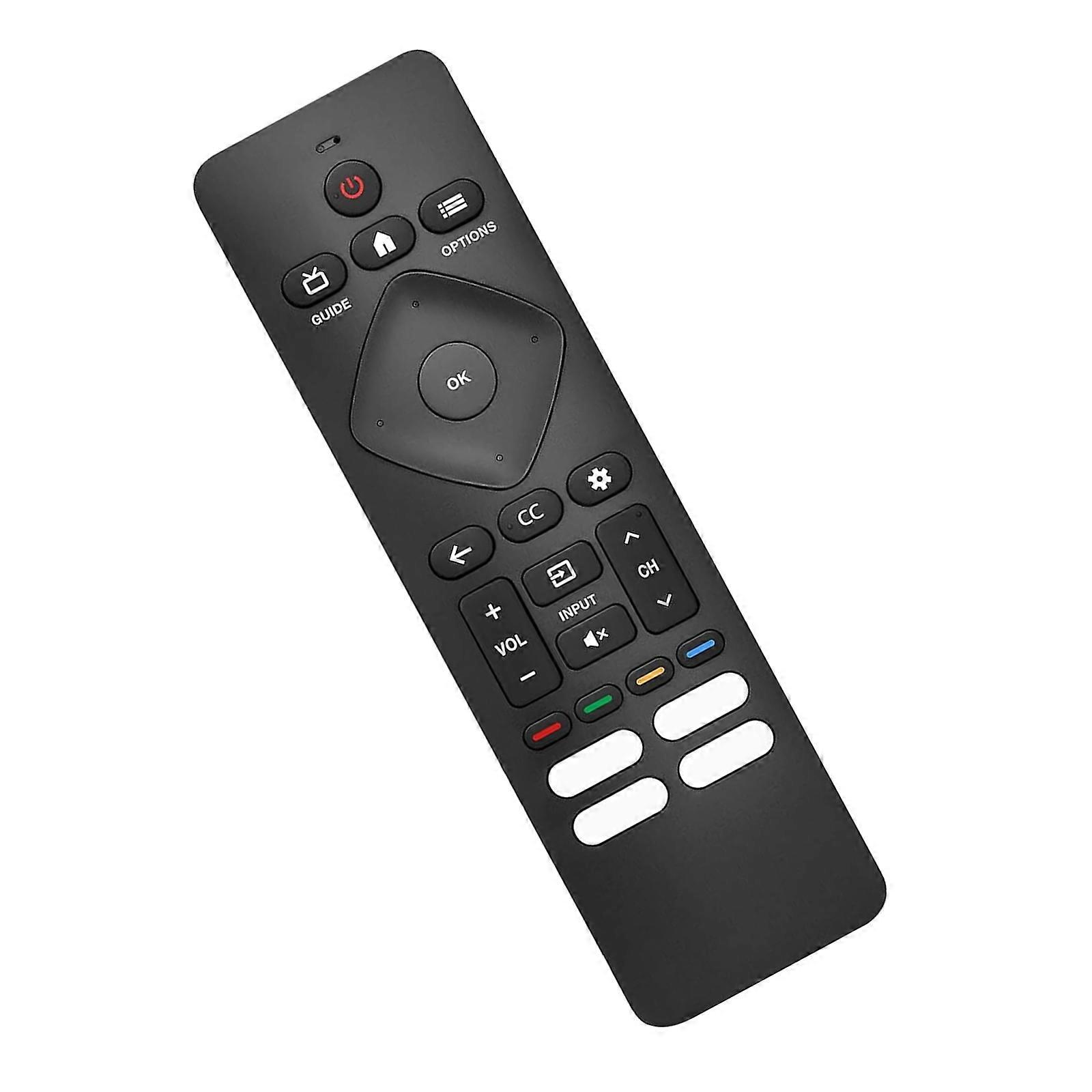 Ergonomic 43PUL7652 Replacement Remote Control Applicable for F7 65PFL5766/F7 55PFL5766/F7 50PFL5766/F7 43PFL5766 Multicolor