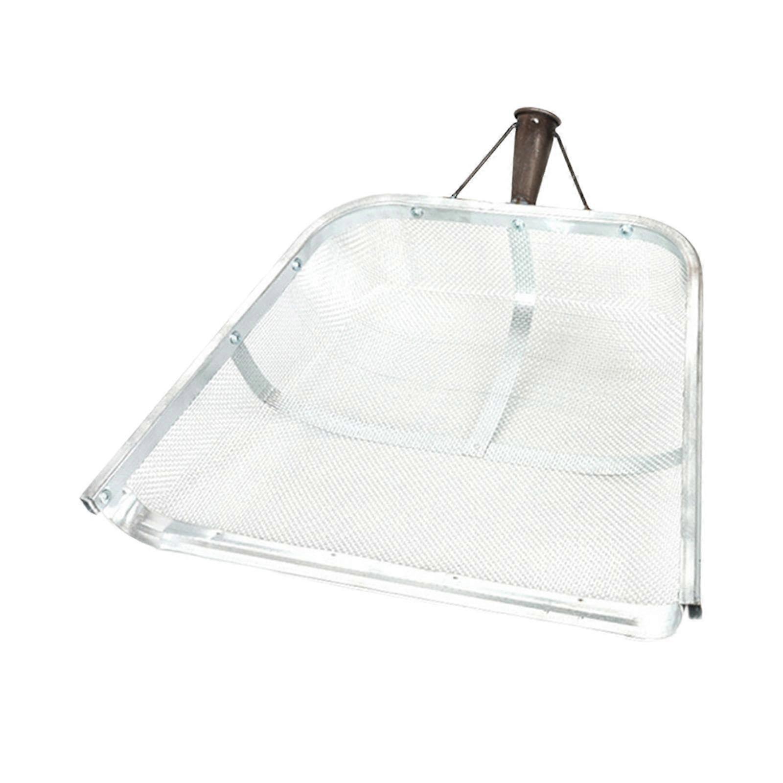 Earth shovels, filter sieve, earth shovels, corn filter net, practical garden hand tool made of stainless steel for dates