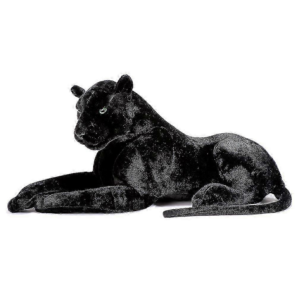 2025 Deluxe Paws Large Black Panther Realistic Stuffed Plush Soft Toy 100cm TA