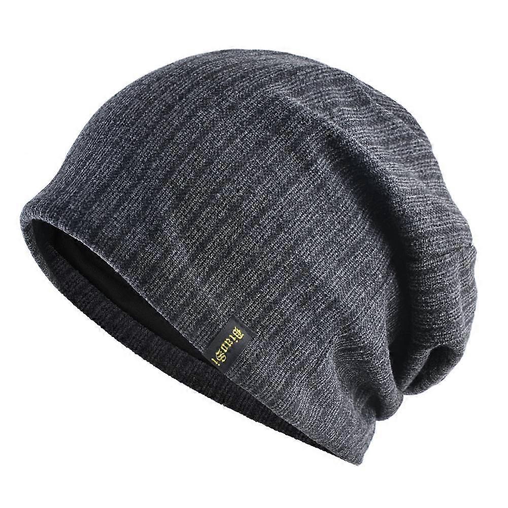 Solid Color Beanies Men's Autumn Spring Beanie Hats Casual Loose Bonnet Caps Women Streetwear Hip Hop Skullies Beanies Soft Hat