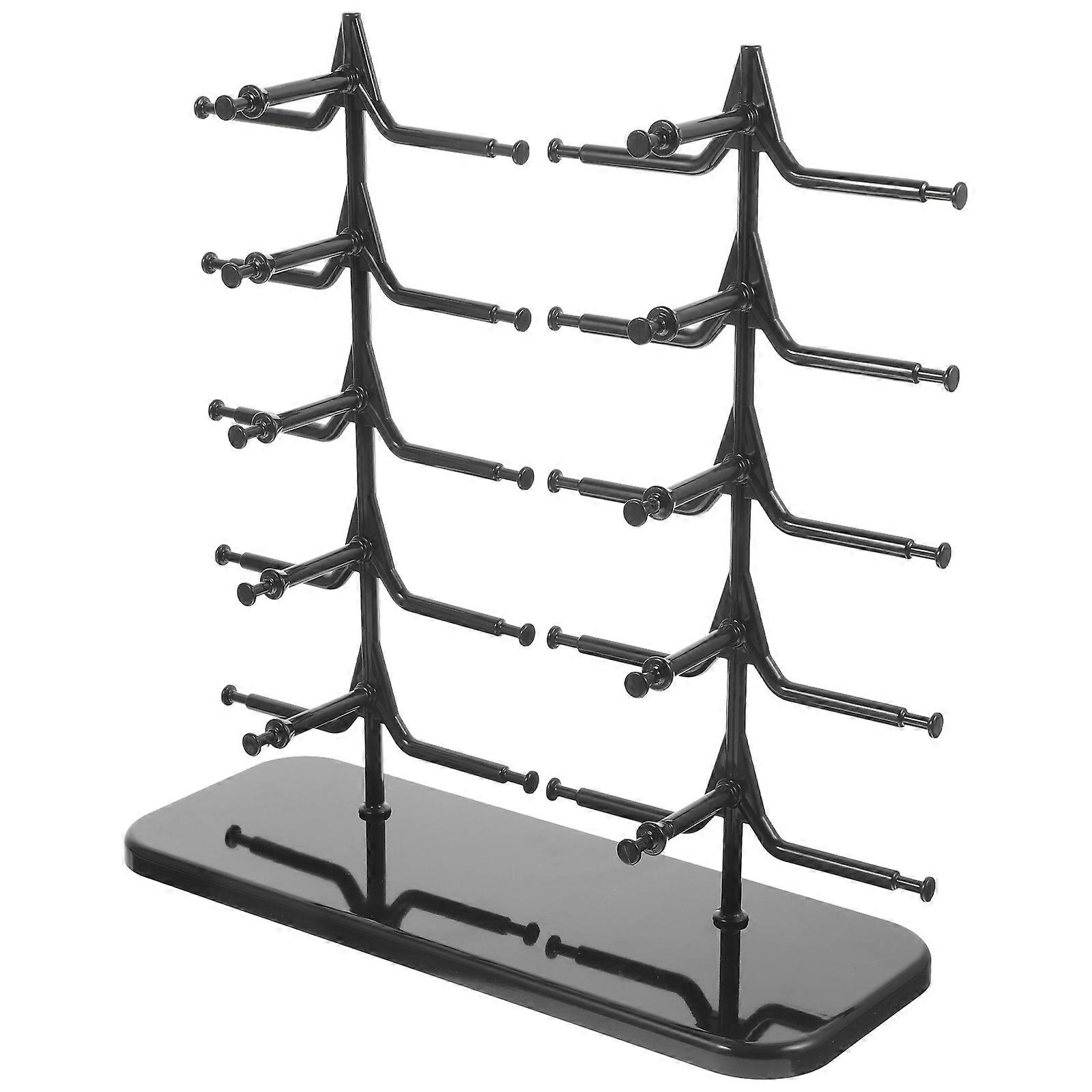 Glasses Display Organizer Holder for Sunglasses Showing Rack and Storage 2pcs