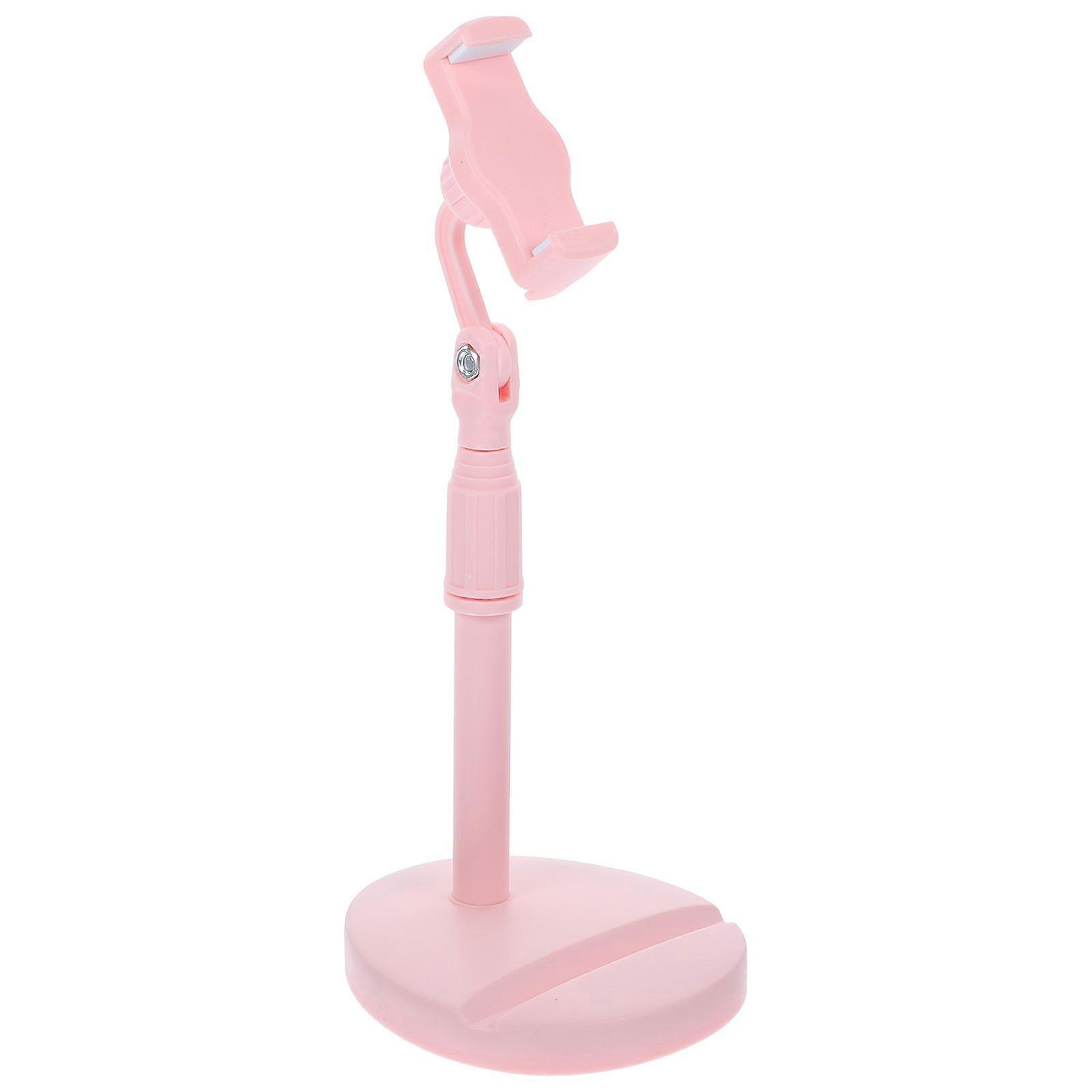 Pink Adjustable Mobile Phone Holder for Desk or Car Perfect for -Watching While Charging