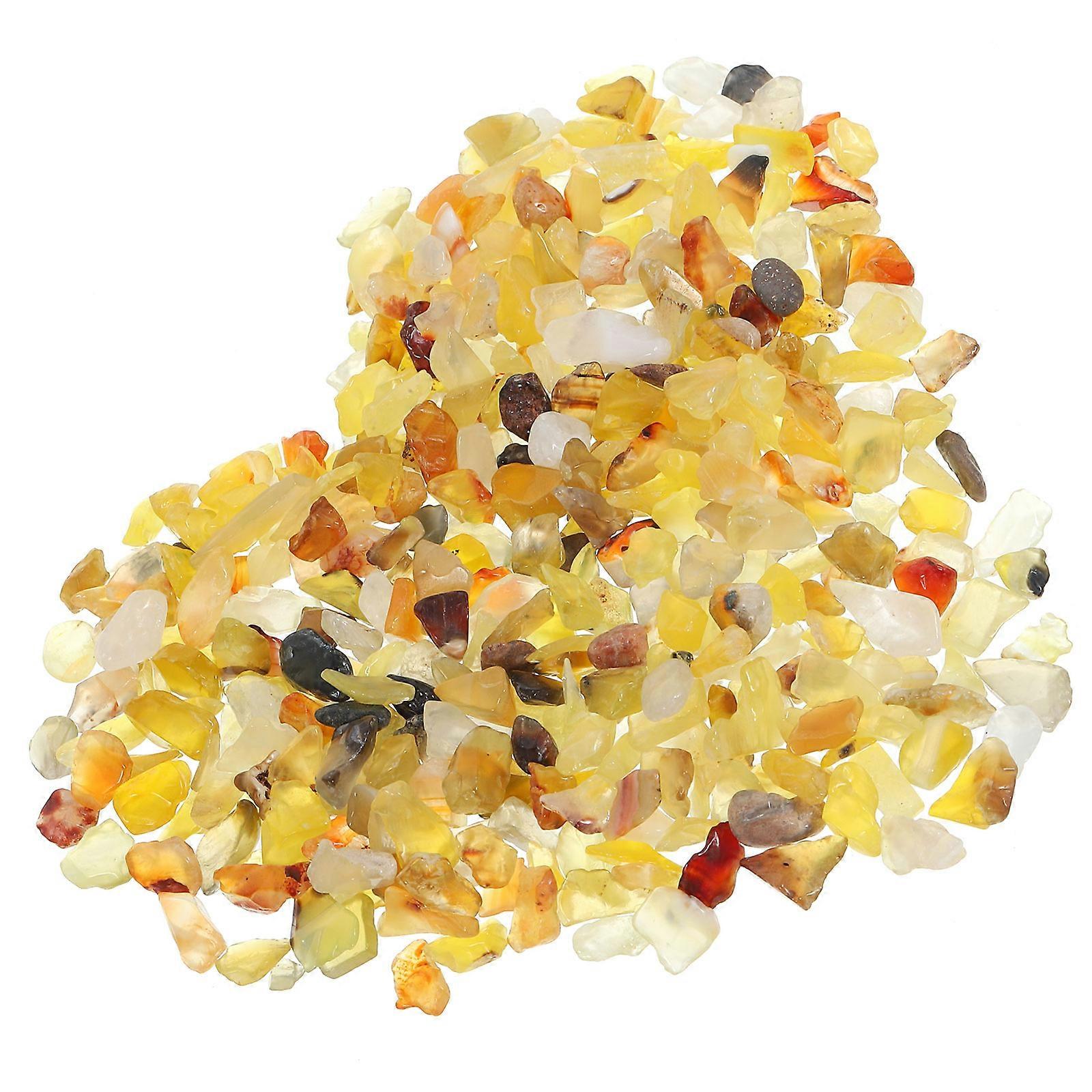 Crystal Stone Set for Decoration Assorted Color Adds Warm Atmosphere to Desktop and Room Decor