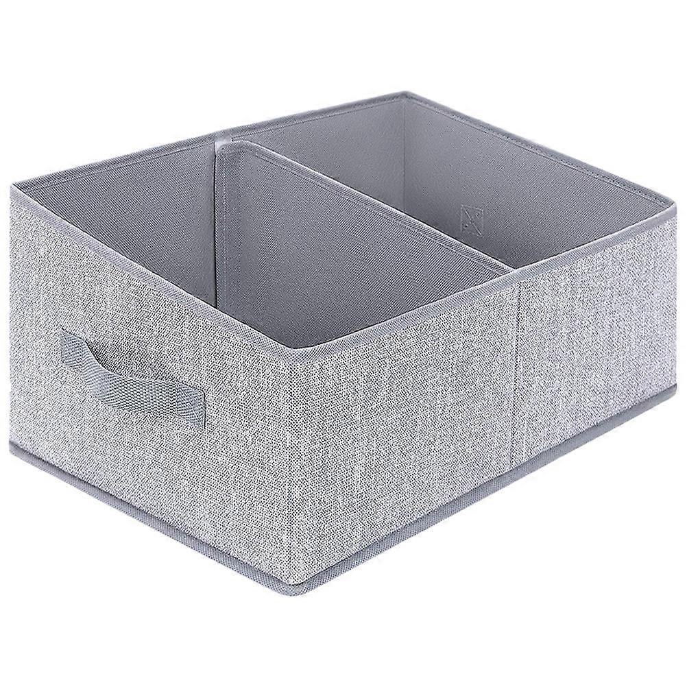 Trapezoid Folding Storage Box, Multi Function Fabric Organizer for Clothes & Towels, Non Woven Material, Space Saving Design for Bedroom & Living Room